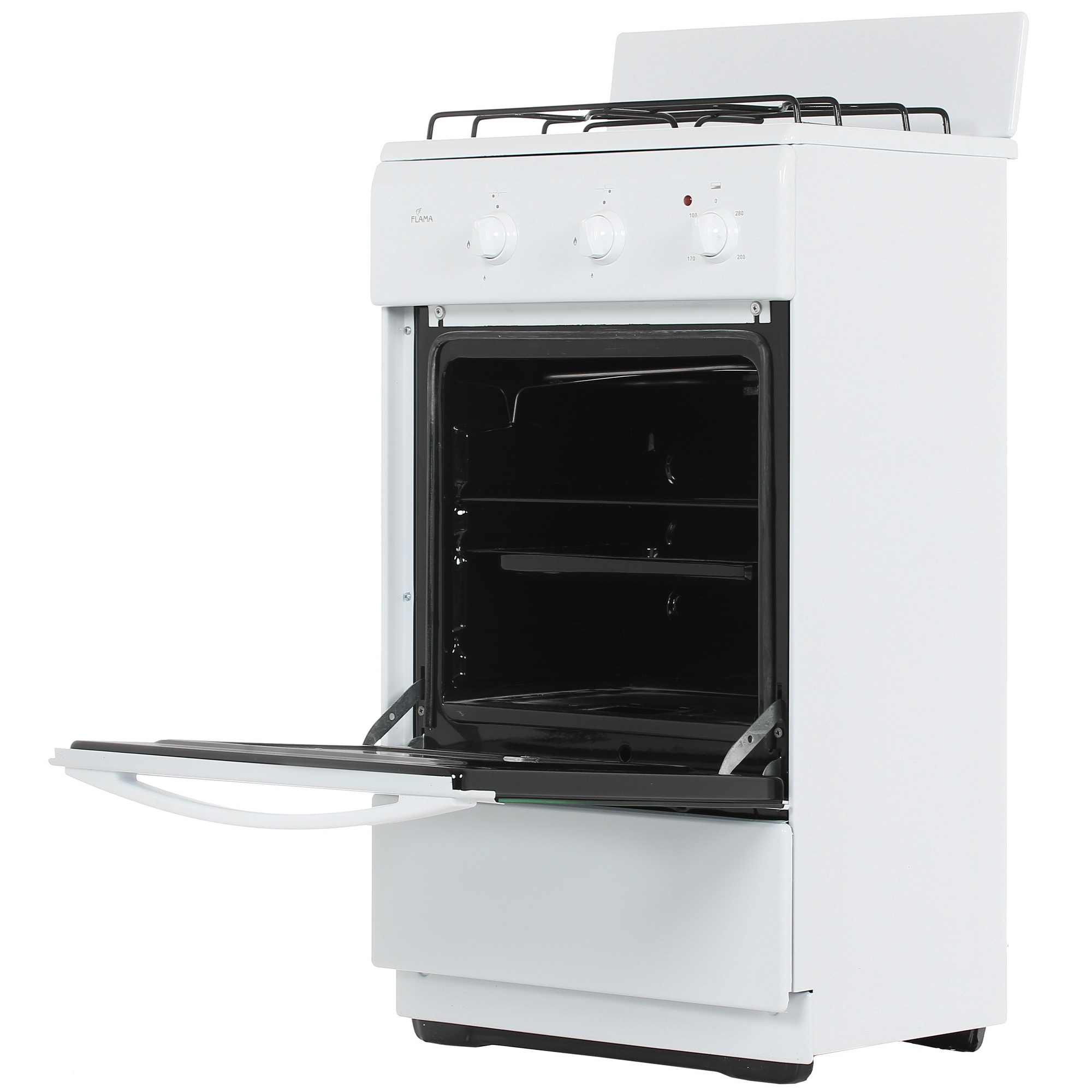1343260 Комбинированная плита Flama CK 2201 W белый Flama group STDN-0099680 - Вид №4