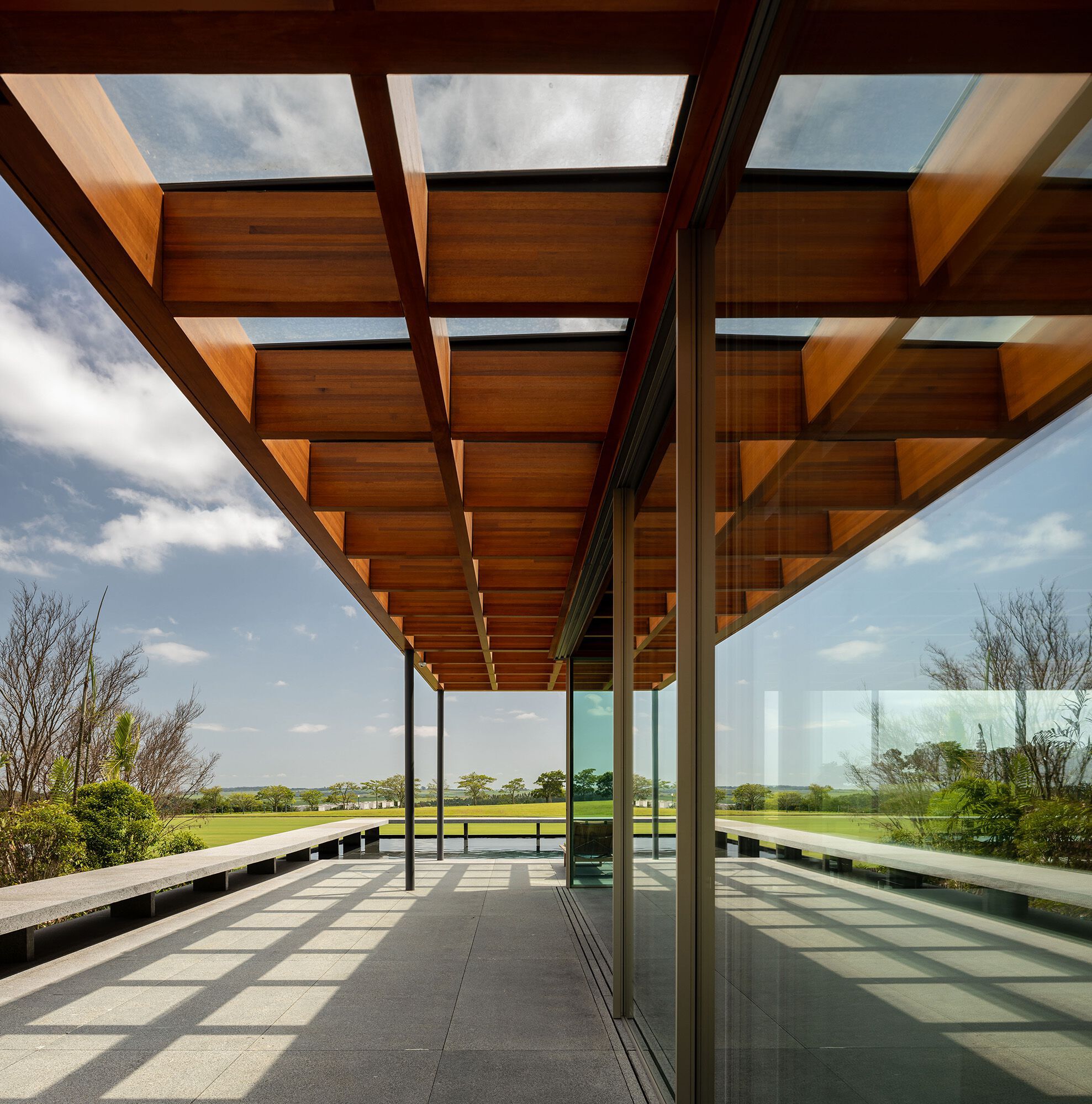 Раздвижное окно из закаленного стекла panoramah! AH! INVISIBLE FRAME ARCH-00150314 - Вид №3