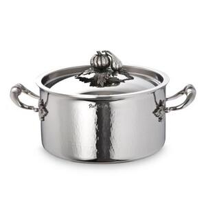 Кастрюля Opus Prima OPA2011X, с крышкой, нержавеющая сталь, Ø20 см, 3,5 л