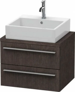 XL540507272 Тумбочка для компактной консоли X-Large #XL5405 600 x 478 мм Дуб брашированный, натуральный шпон