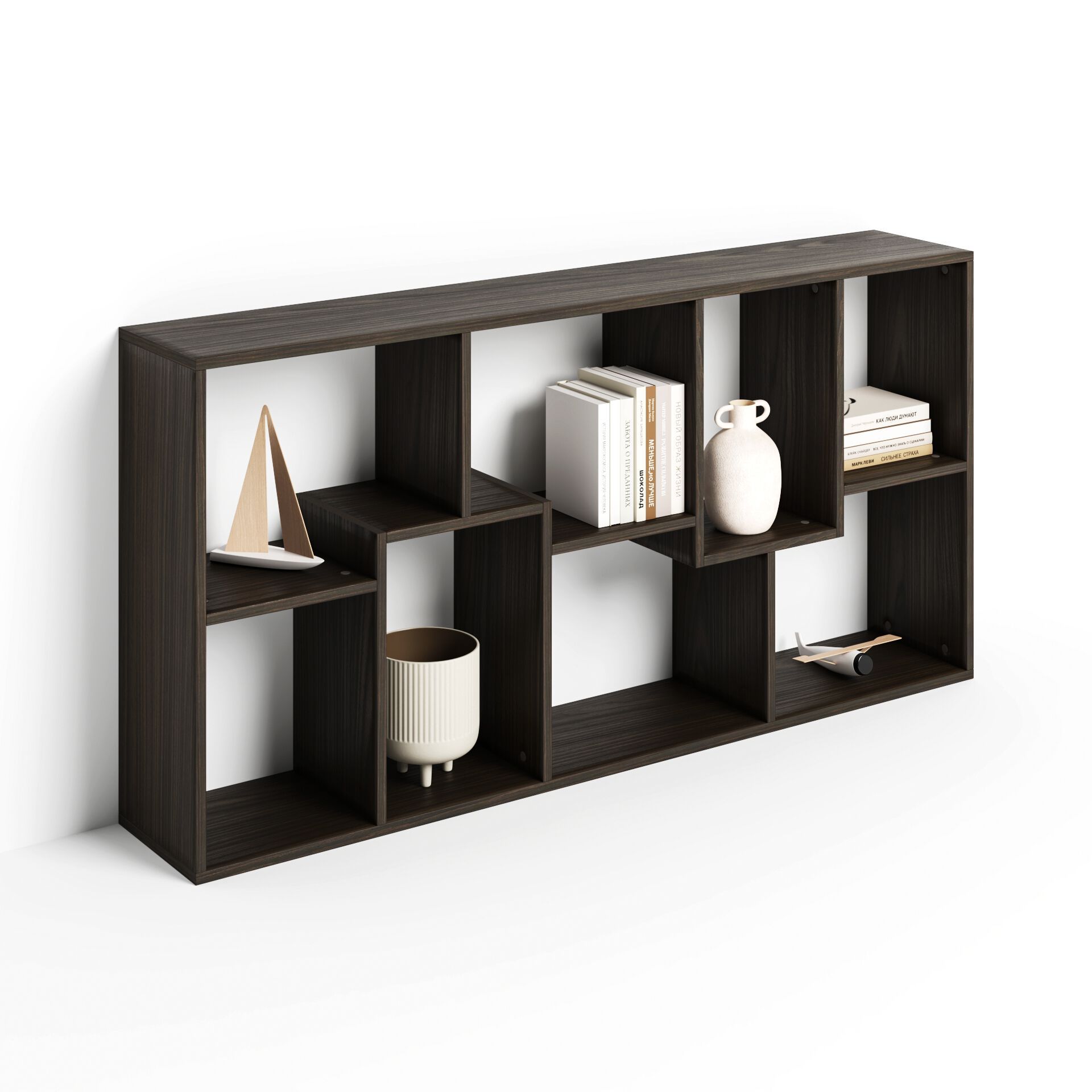 Отдельно стоящий Нижний книжный шкаф в меламинированном стиле Mobili Fiver IACOPO ARCH-00091287