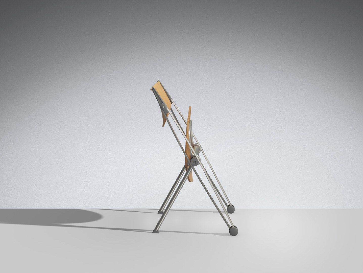 Складной стул для зала ожидания LAMM Conpass ARCH-00038319 - Вид №9