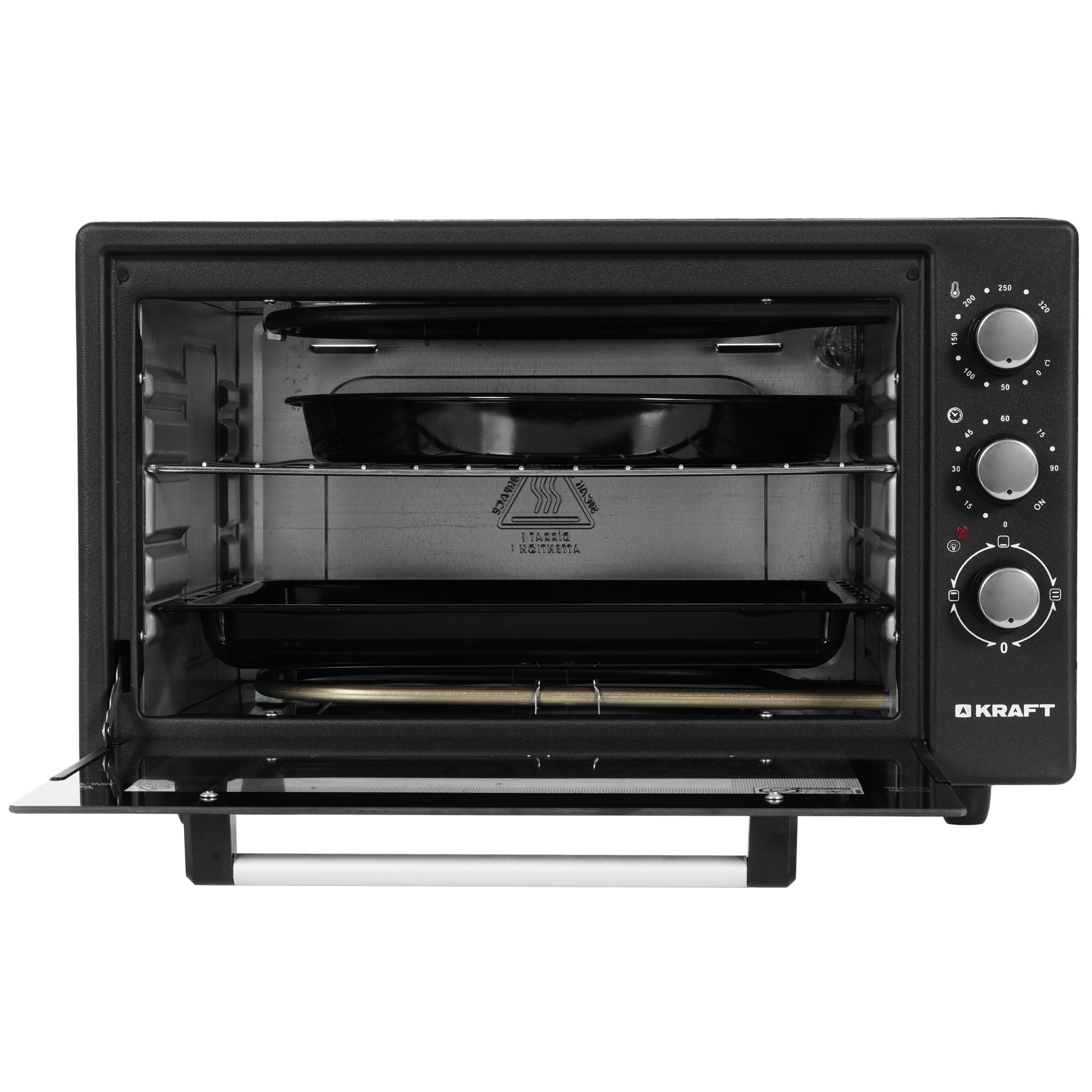 9915649 Мини-печь Kraft KF-MO 4500 BL черный STDN-0023849 - Вид №6