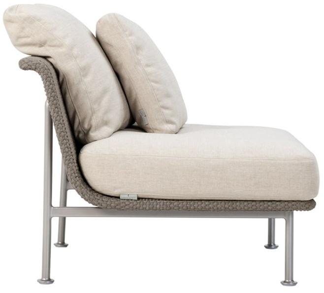 JANUS et Cie Центральный модуль для дивана в морской веревке Gina sun-id-1403531 - Вид №2