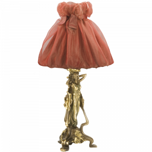 32064,34003 Настольная лампа Флора Бронза Мадлен Роза BOGACHO