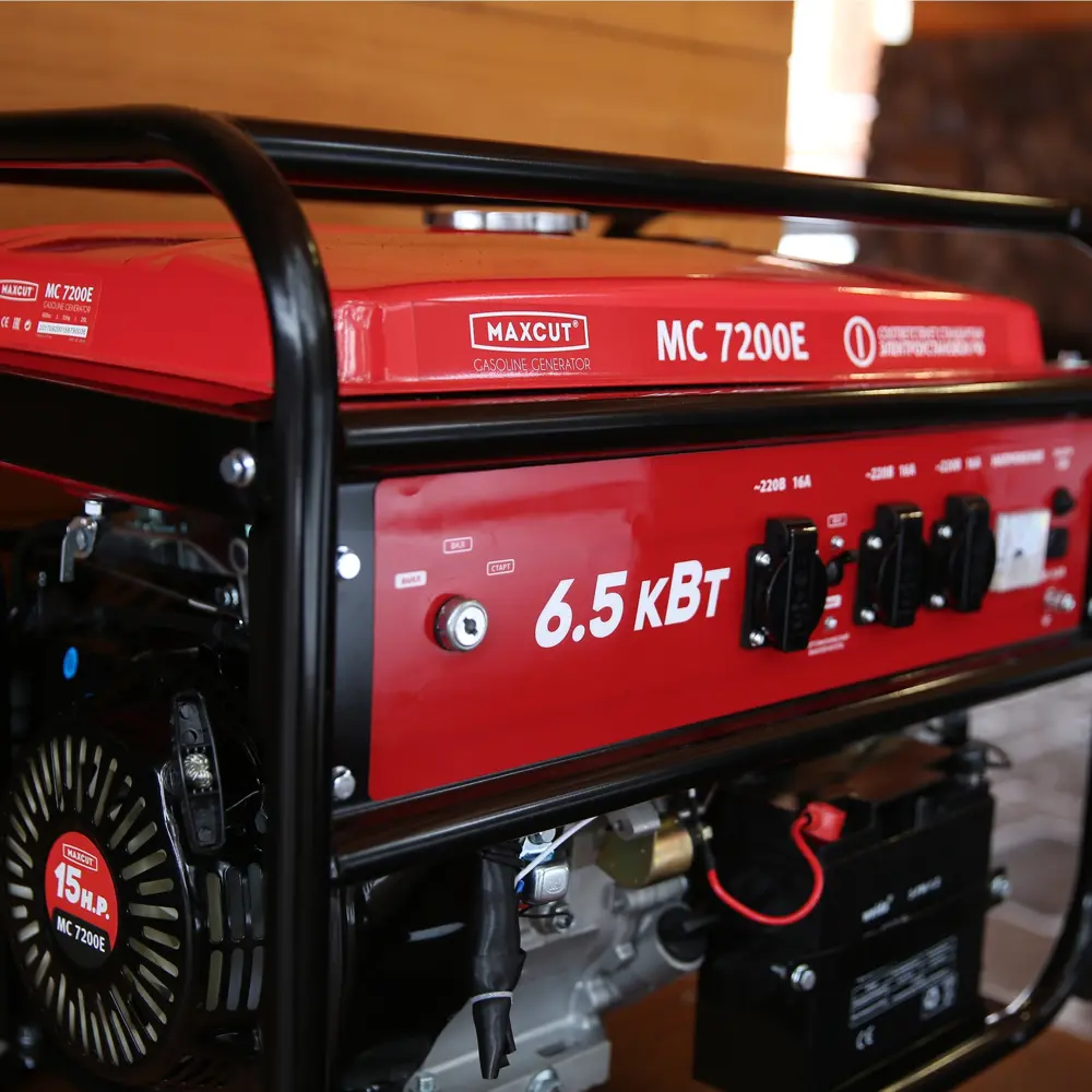 Генератор бензиновый Maxcut MC 7200E 6 кВт STLM-2173531 - Вид №9