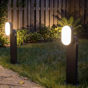 Светильник ландшафтный светодиодный KREAFORTA Oku 70 см цвет черный