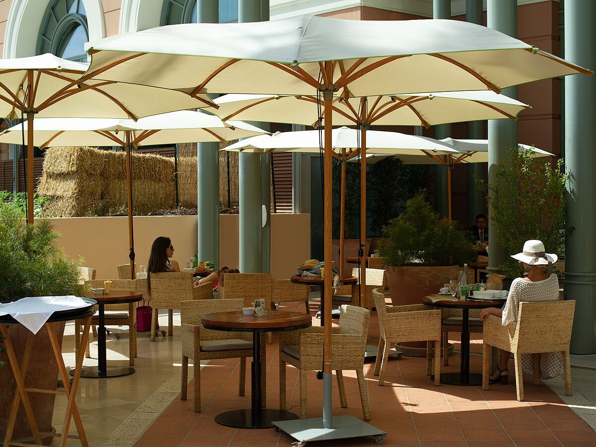 Зонтик с центральным полюсом Ombrellificio Poggesi BAY ARCH-00022154 - Вид №3