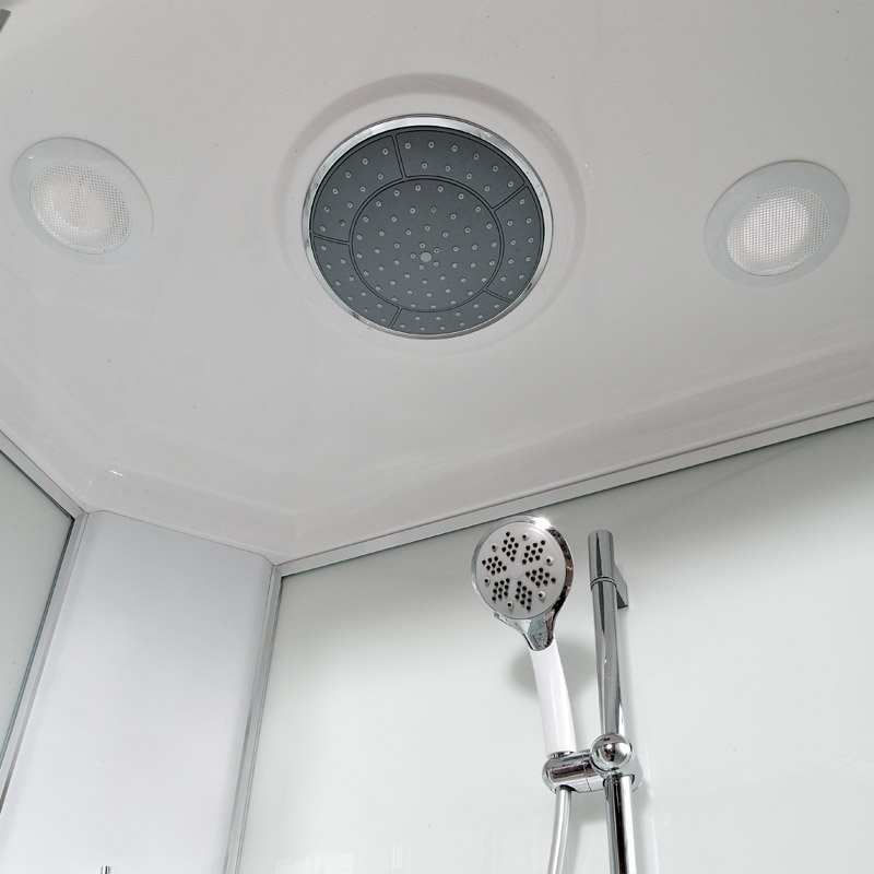 L 908 с гм. и эл. Душевая кабина DETO Серия L ЕМ2790 с гидромассажем (гм.) - Вид №4