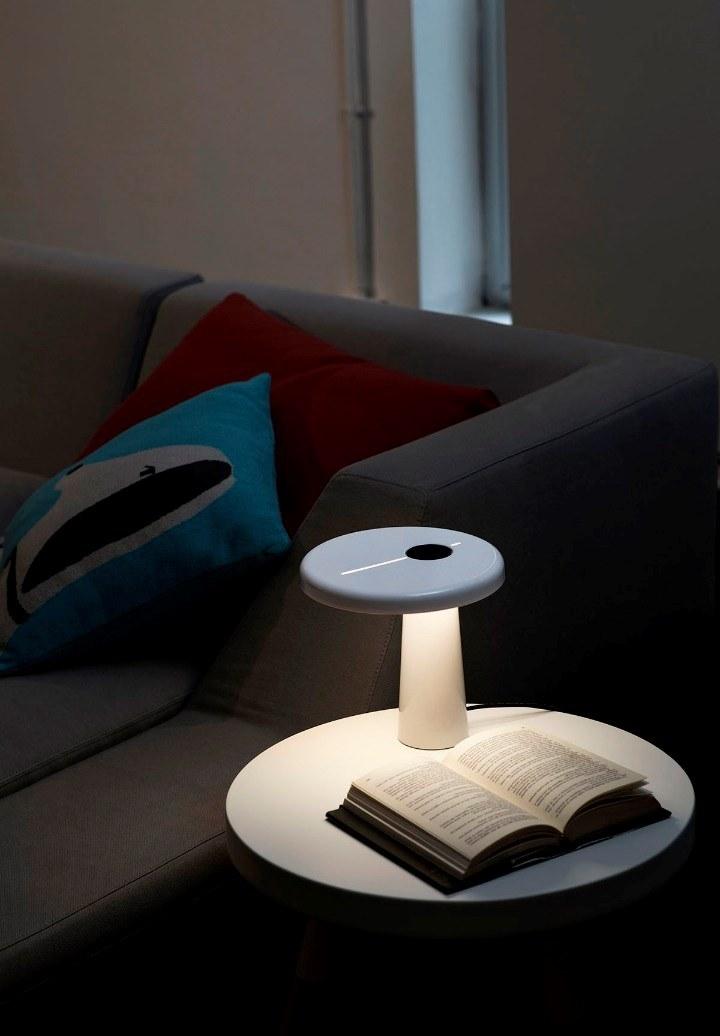 Martinelli Luce Настольная лампа из смолы LED с диммером  824  - Вид №16