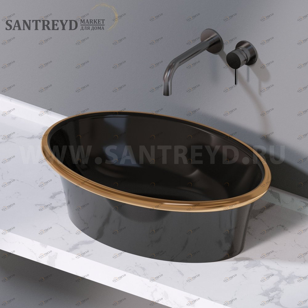 L491104G Накладная раковина на столешницу  овальная A. e T. Italia PRINCESS AeT ITALIA