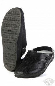 61800 Туфли Сабо мужские темные  Медицинская обувь размер 42