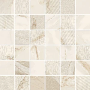 Мозаика настенная Azori Calacatta Gold 30x30 см глянцевая цвет бежевый 84735844 STLM-2184306