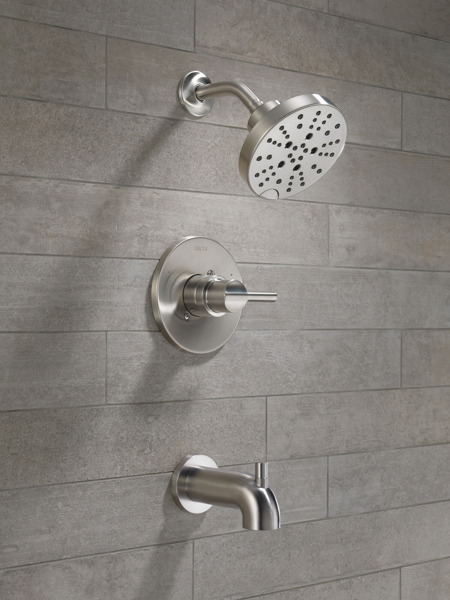Monitor® 14 Series H2Okinetic® Ванна и душ Delta Faucet 144749-SS - Вид №8