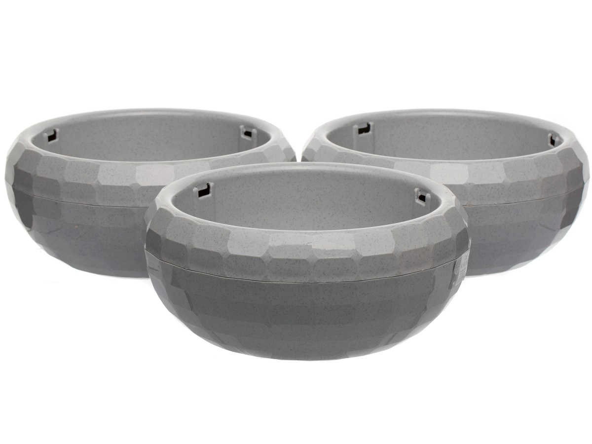 Горшок для цветов Luna 2L Grey NAVAKO 16103 - Вид №3