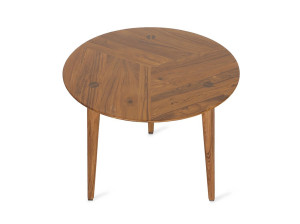 Круглый деревянный стол