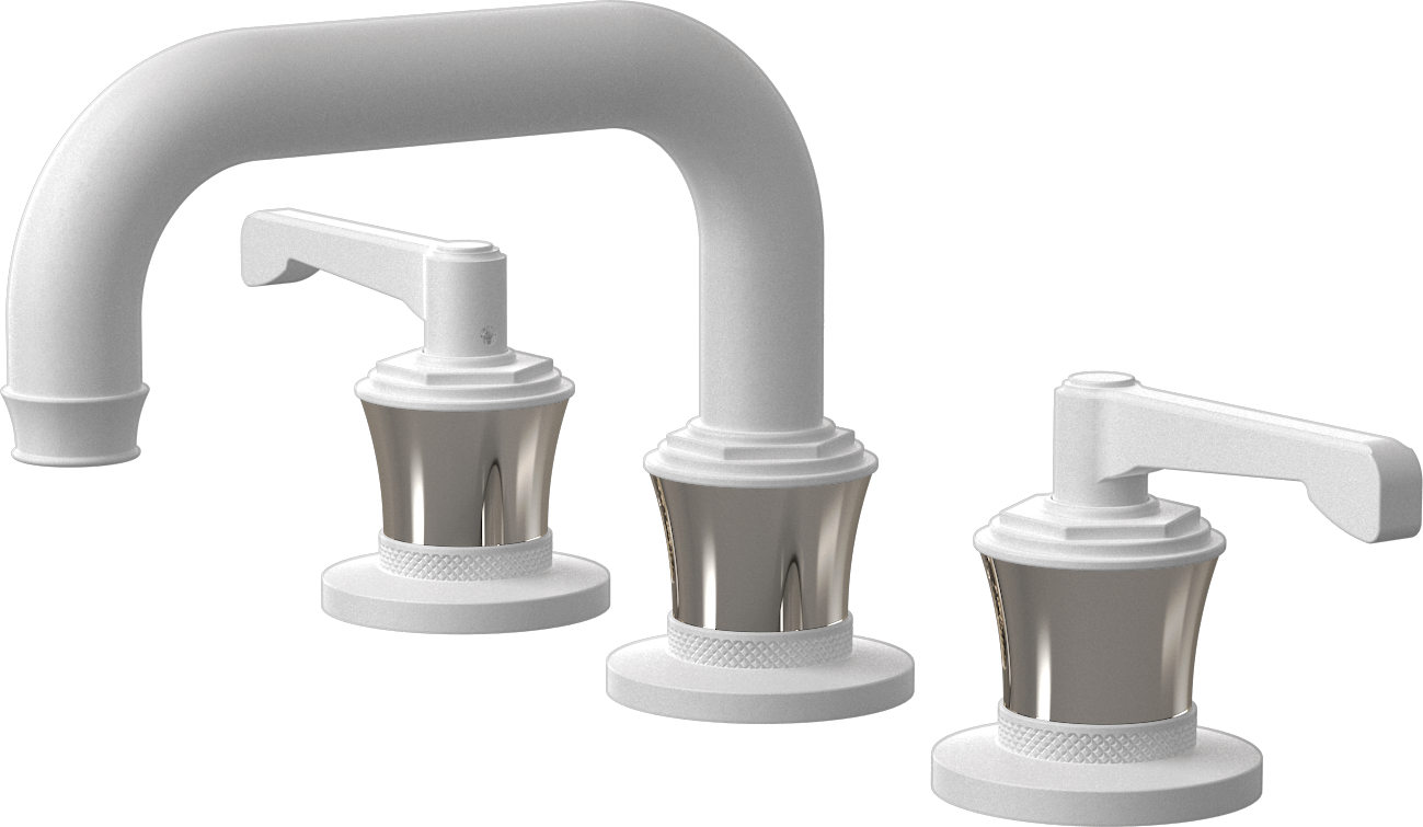 E-11610-R3PN-LM60B-WT Смеситель для умывальника на 3 отвертия GRAFF Vignola