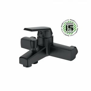 OneLife P02-100b однозахватный полимерный смеситель для ванны/душа Хром