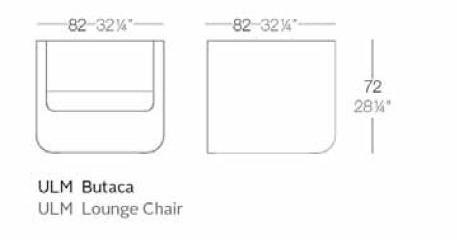 VONDOM Кресло с подлокотниками Ulm sun-id-1377899 - Вид №15
