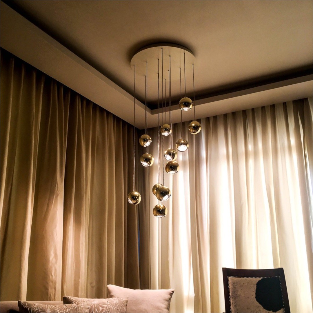 Studio Italia Design Spider gold 160009 подвесной светильник (160003) 109971 - Вид №3