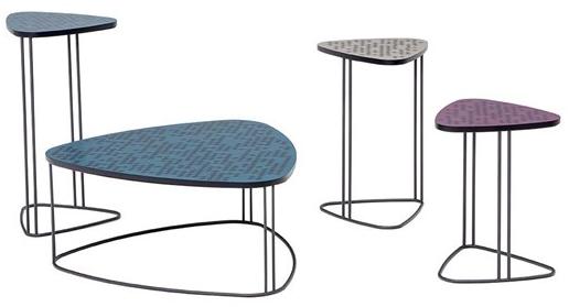 Tonin Casa Стол журнальный высокий треугольный из мдф  T6236  - Вид №5