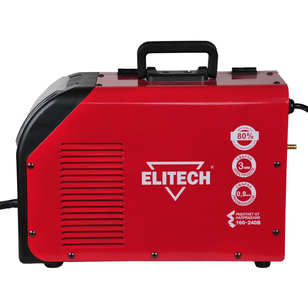Сварочный аппарат инверторный Elitech 160ПН E1703.002.00, 120 А, 3.2 мм STLM-2013963 - Вид №3