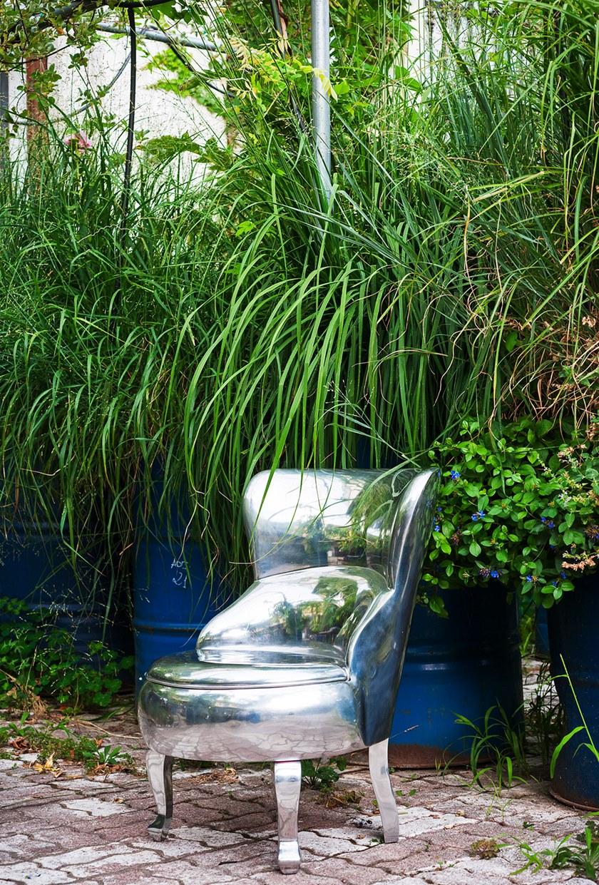 BAXTER Кресло из алюминия sun-id-1472313 - Вид №1