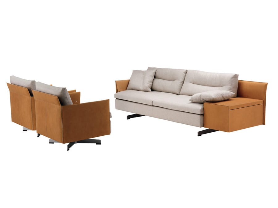 Диван с журнальной стойкой Poltrona Frau коллекция-диваны и кресла ARCH-00101037 - Вид №9