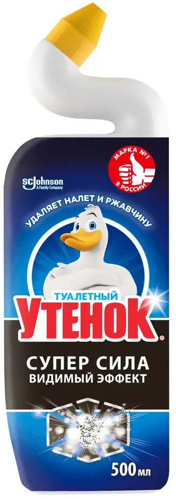 ТУАЛЕТНЫЙ УТЕНОК Свежесть - гель для чистки унитаза 500 мл 84588649