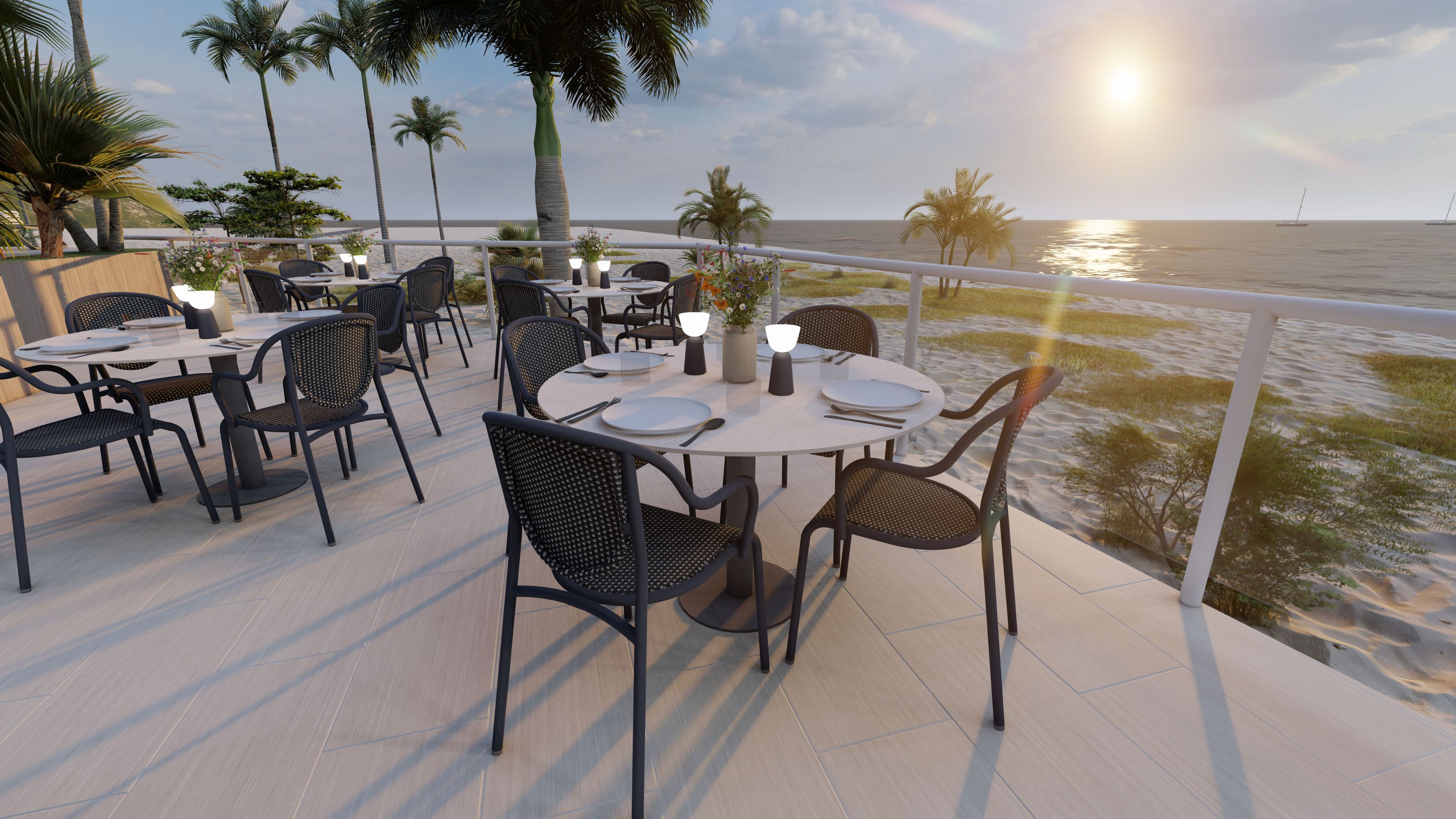 Стальной садовый стул с подлокотниками Fermob Parisienne 21 ARCH-00118041 - Вид №4