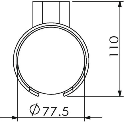 24091A Держатель фена Langberger Германия LUGANO - Вид №2