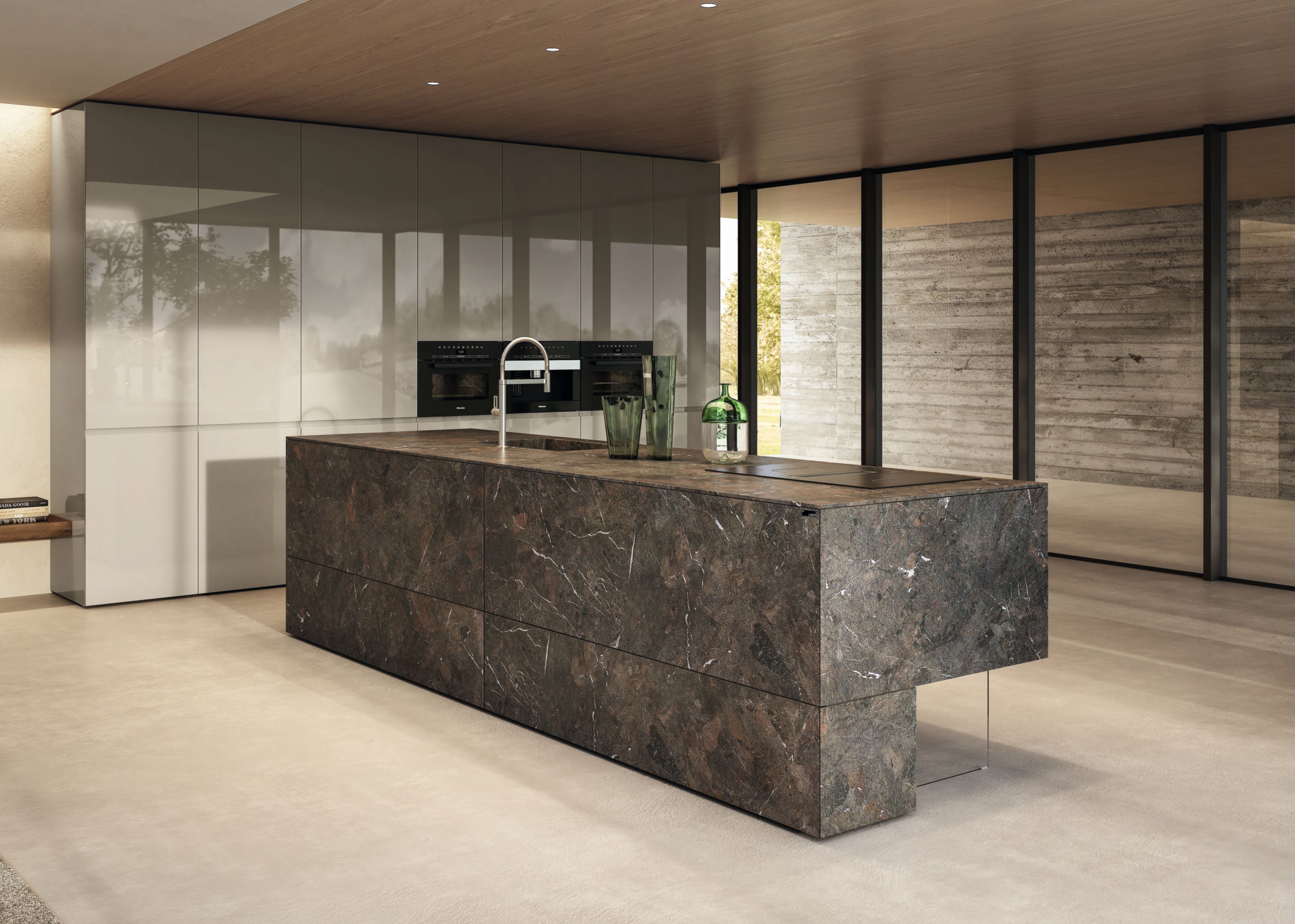 Кухня с островом Lago 36e8 CUT KITCHEN 2822 ARCH-00105368 - Вид №1