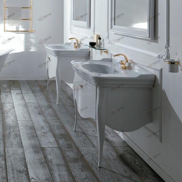 0811 Подвесная раковина настенная овальная Olympia Ceramica IMPERO STYLE белая