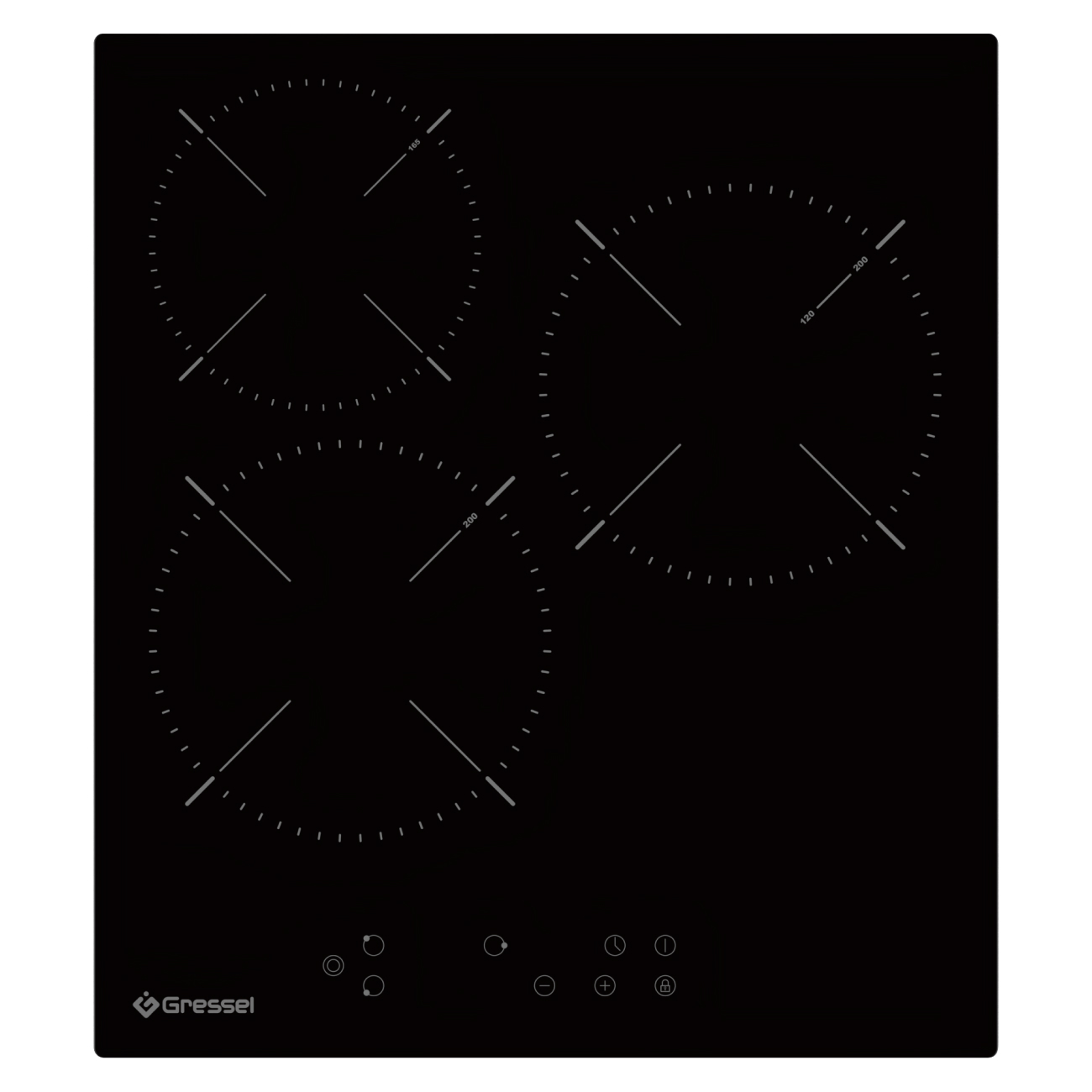 9284747 Электрическая варочная поверхность Gressel RU4577D29S000 STDN-0025097