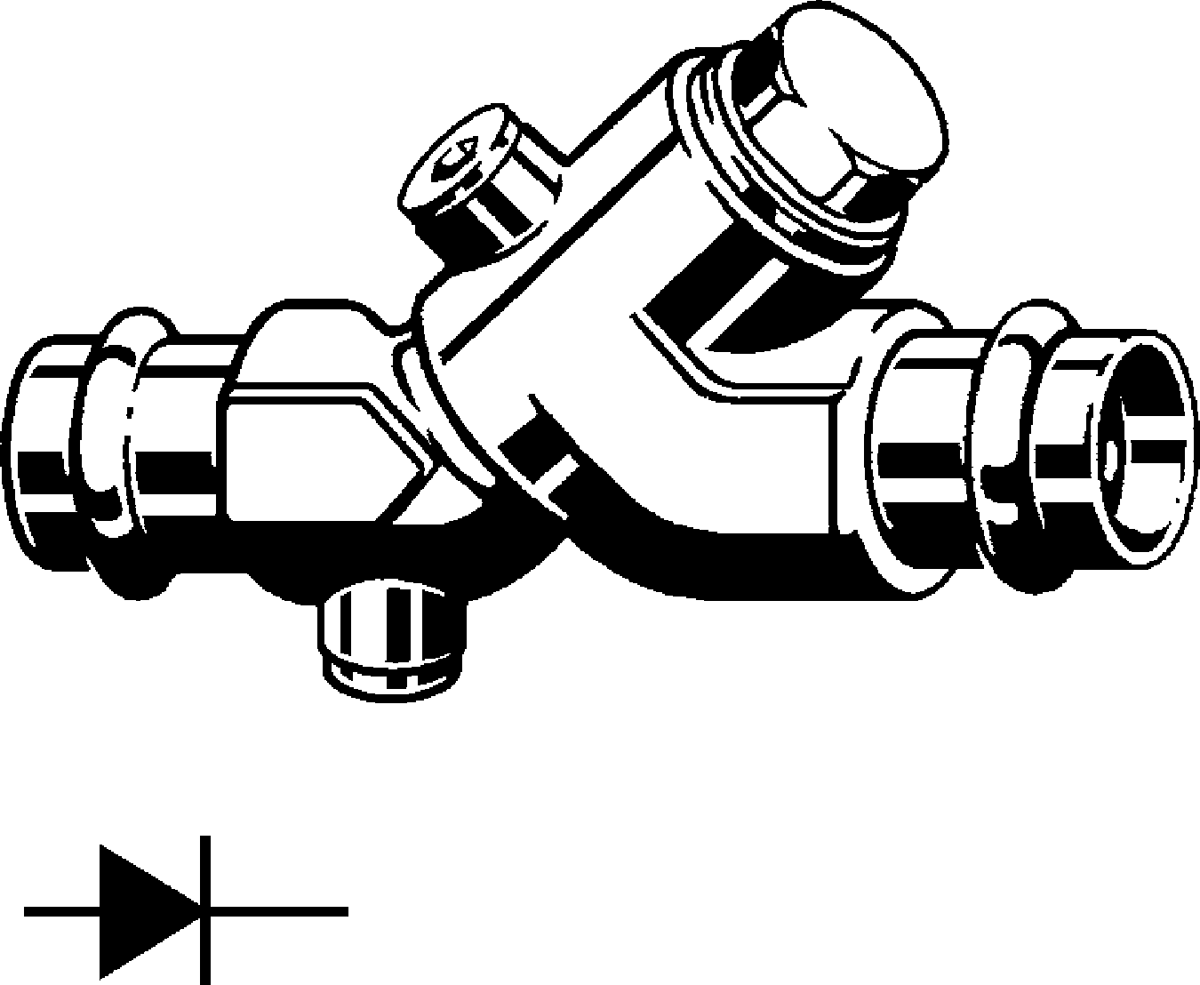 Viega Обратный клапан Easytop 2239 (471040) 471 040 - Вид №1