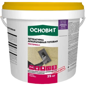 Штукатурка декоративная Основит шуба OSs-1.5 WS цвет жасмин