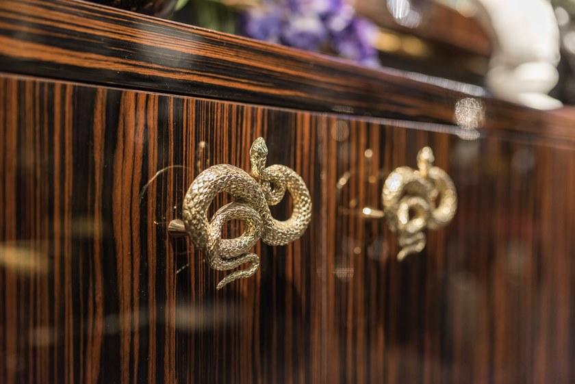 VGnewtrend Прямоугольное зеркало из черного дерева в раме Original sin 7511972.70  - Вид №3