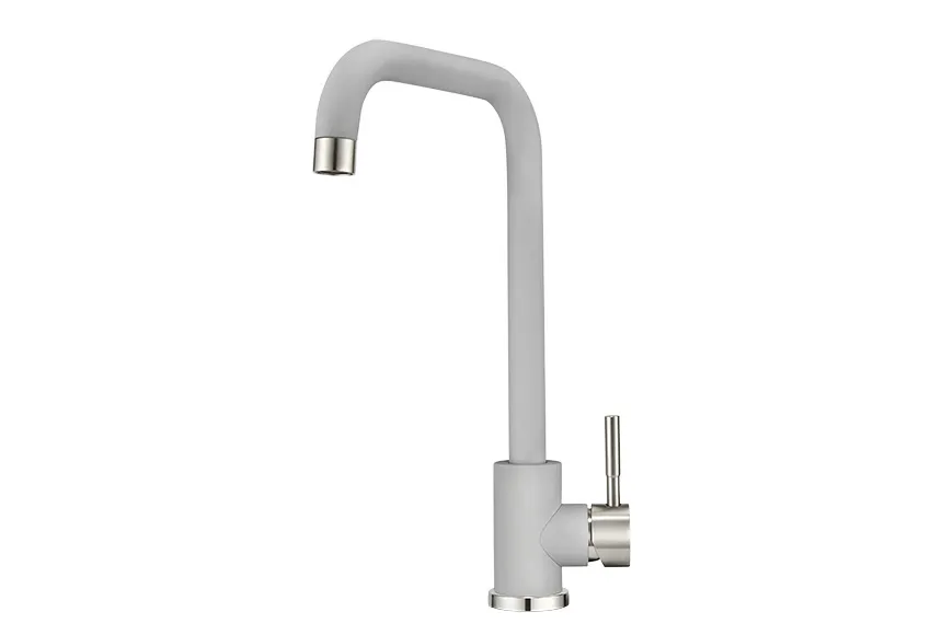 ST-4033, АЛЮМИНИУМ, СМЕСИТЕЛЬ КУХОННЫЙ GRANULA Standart ST-4033-ST81 - Вид №1