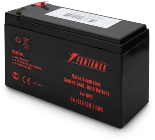 90477908 Аккумулятор свинцово-кислотный для ИБП Powerman CA1270/UPS, 12 В 7 Ач STLM-0243495