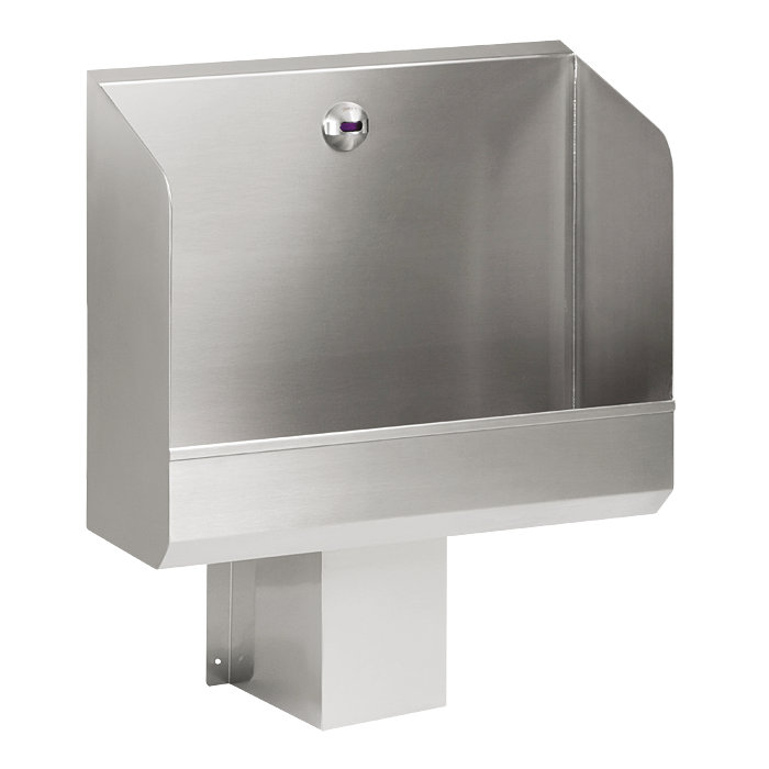 91021 Нержавеющий автоматический писсуаровый желоб с инфракрасным датчиком, 600 мм, 24 В пост. SANELA 