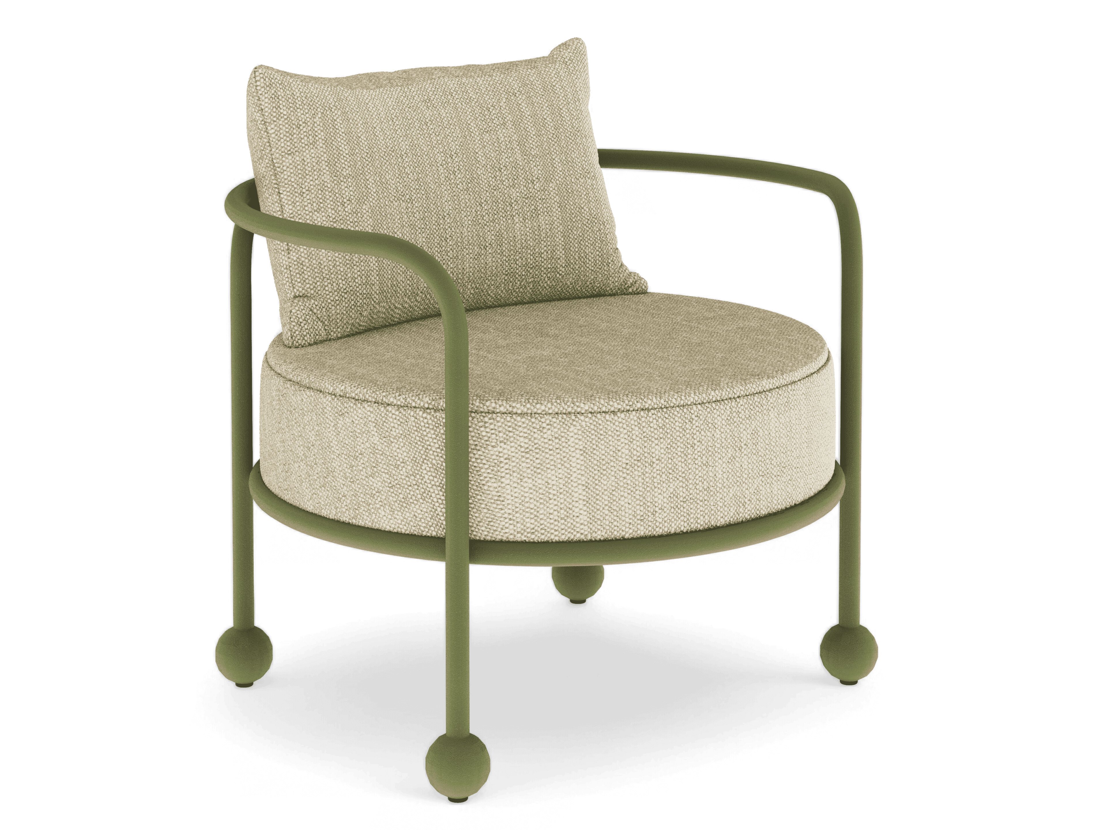 Алюминиевый садовый стул с подлокотниками FJAKA медленный ARCH-00053406