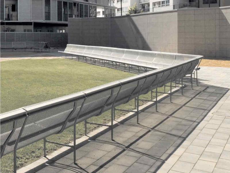 BD Barcelona Design Модульная скамья из стали со спинкой sun-id-1450940 - Вид №4