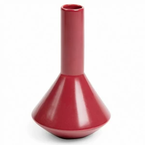 Ваза керамическая с узким горлом бордовая 25 см Loretta от La Forma LA FORMA - 343221 Красный