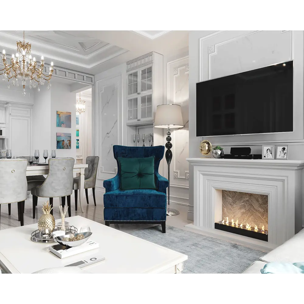 Подушка с пуговицей Бархат 43x43 см цвет изумруд LINEN WAY STLM-2210831 - Вид №3