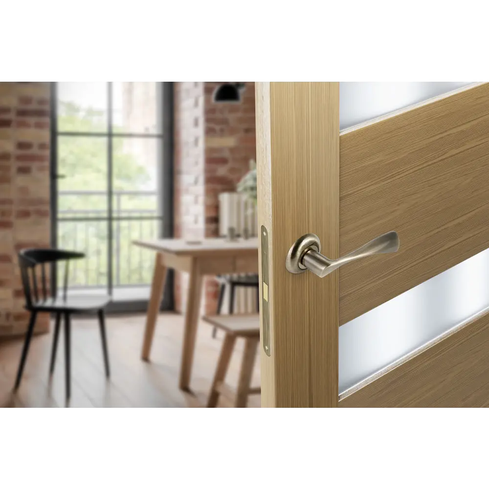 Дверная ручка EDSON EDS-14-Z01 бронзовая с эргономичным дизайном 82677948 STLM-0033858 - Вид №8