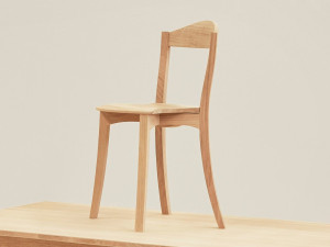 Штабелируемый стул из дуба