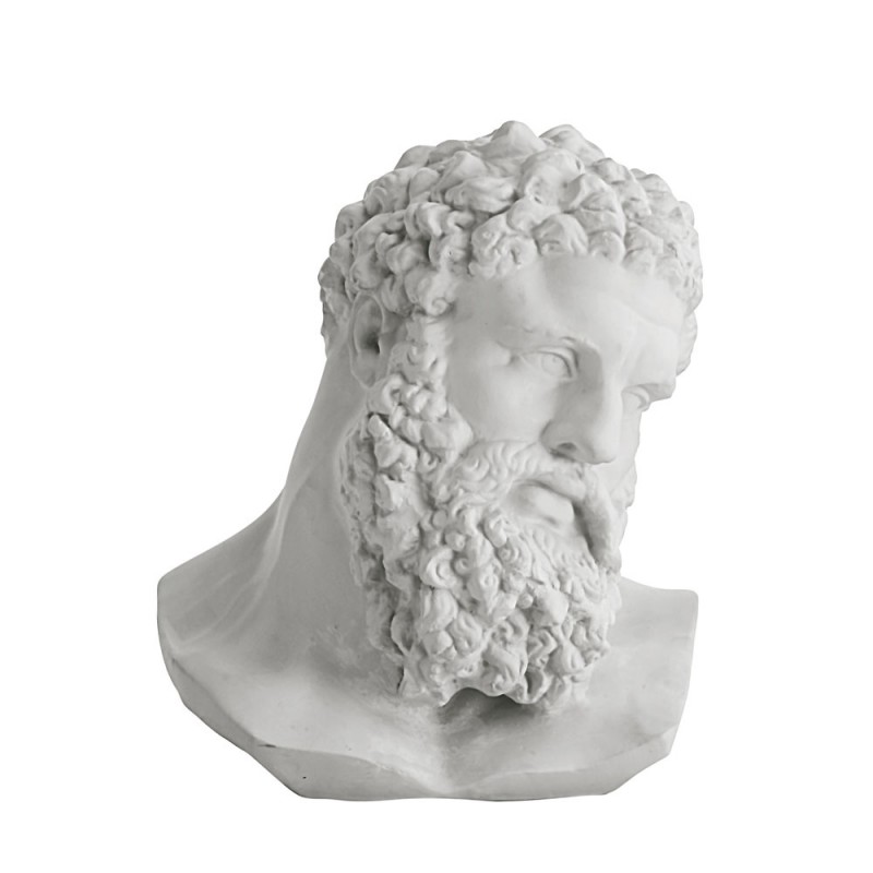 R75/1X169 Бюст Эрколе Adriani e Rossi белый 