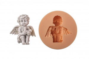 10026 Молд №982 силикон Ангелы, религия HobbyPage