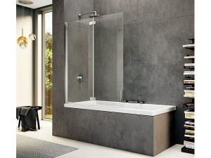 Стеклянная стена ванны