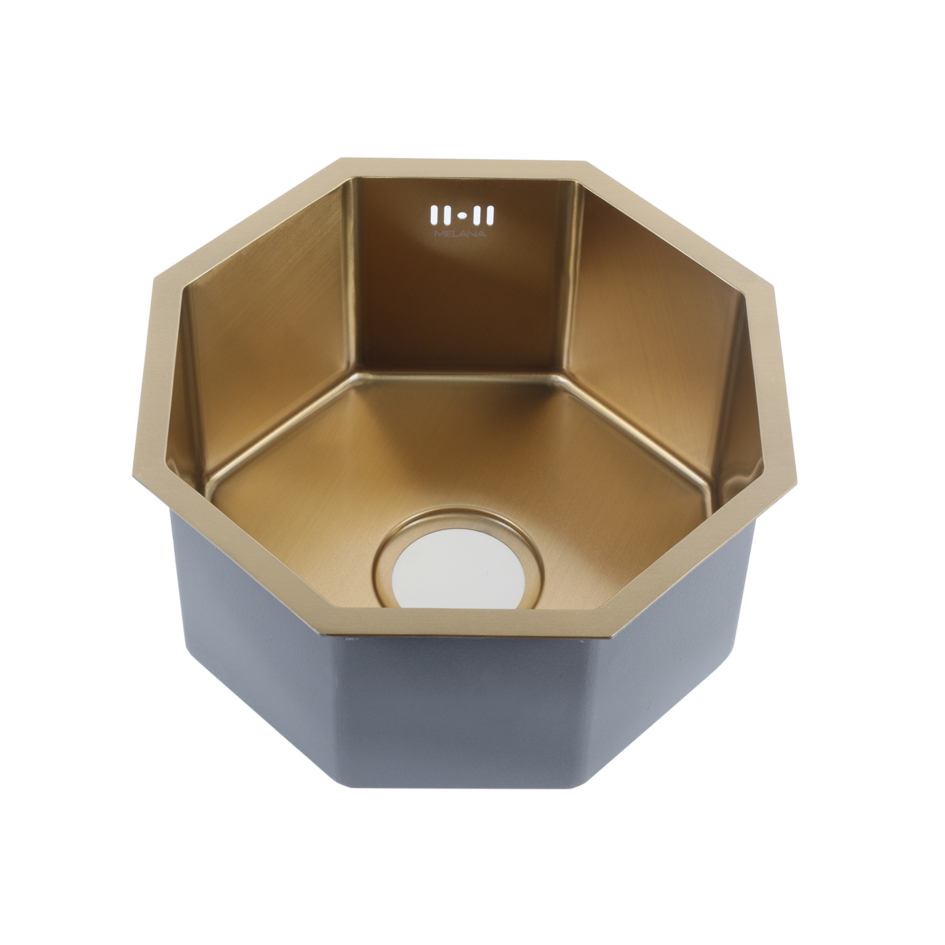 Мойка D400G Octavia MELANA Profline 1,2/200 ЗОЛОТО врезная фигурная D400G D400G золото